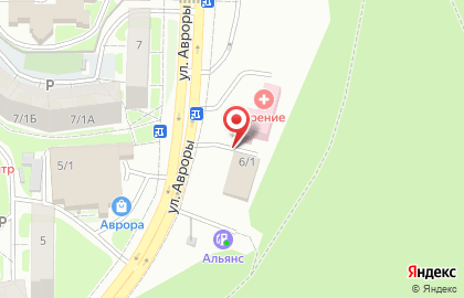 Кафе Pit Stop в Кировском районе на карте