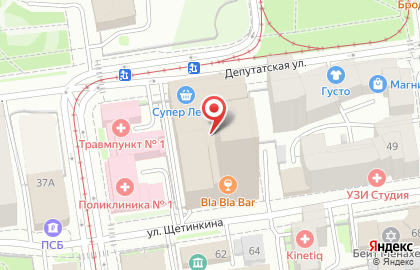 СКБ Контур на Депутатской улице на карте