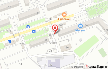 Киоск по продаже печатной продукции Роспечать на проспекте Бумажников, 20п киоск на карте