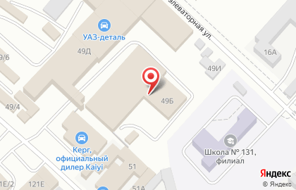 Оптово-розничная фирма Автопластик на Новоэлеваторной улице на карте