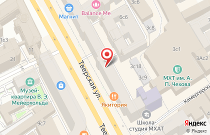 Кофейня самообслуживания HoHoRo на Тверской улице на карте