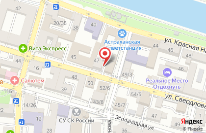 Городская служба дезинсекции на улице Свердлова на карте