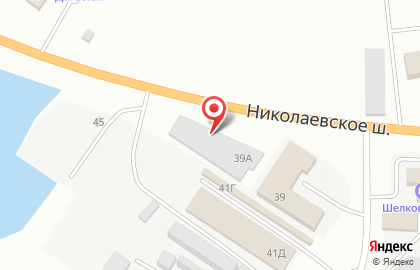 Торговый дом Надежда на Николаевском шоссе на карте