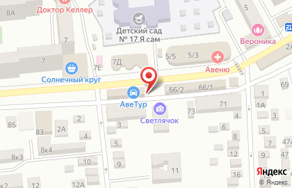 Торгово-сервисная компания Аква Плюс на Огородной улице на карте