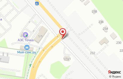 Шиномонтажная мастерская в Кировском районе на карте