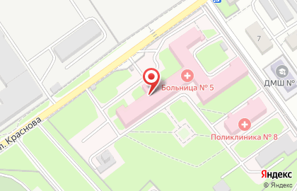 Больница Пензенская городская клиническая больница №5 на карте