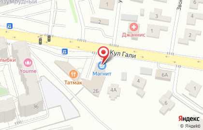 Магазин сладостей и сухофруктов в Приволжском районе на карте