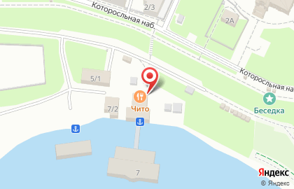 Ресторан Поплавок в Кировском районе на карте