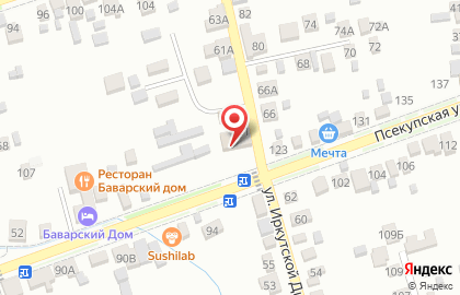 Военный комиссариат Горячеключевского района на карте