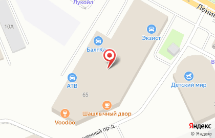 Магазин автотоваров Exist.ru на карте