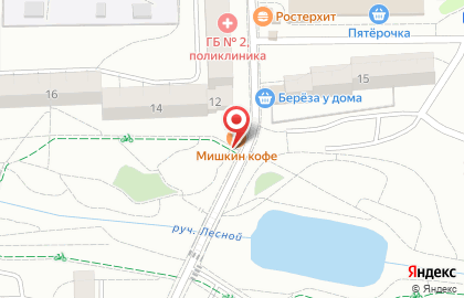 Пункт быстрого питания Кебабай в Центральном районе на карте