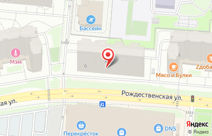 Танцевальная студия OVERHEAD на карте