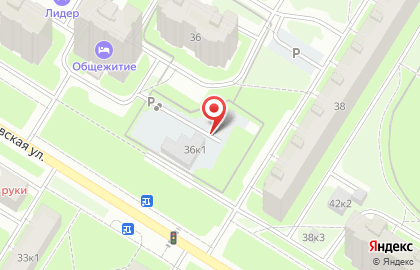 Автостоянка в Санкт-Петербурге на карте