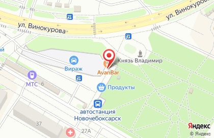 Продуктовый магазин Покупай Чувашское в Новочебоксарске на карте