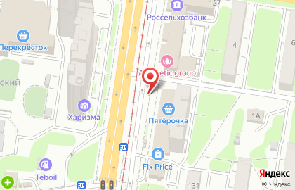 Киоск по продаже печатной продукции Комсомольская Правда Плюс в Центральном районе на карте