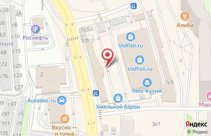 Пекарня в Москве на карте