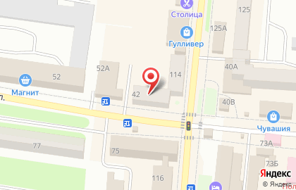 Салон-магазин МТС в Чебоксарах на карте