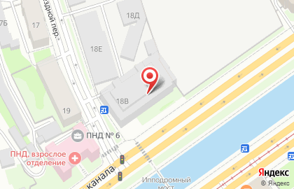 Клиника Белый Бим на метро Пушкинская на карте