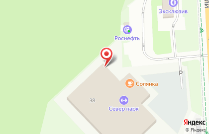 Север парк Арена на карте