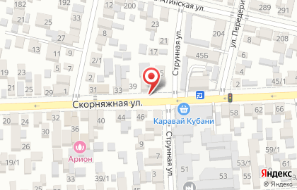 Мини-маркет на Скорняжной улице на карте