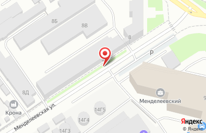 ТехИмпЭкс на Менделеевской улице на карте
