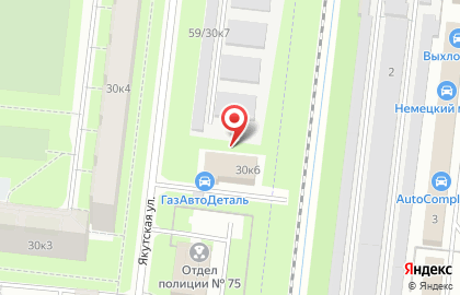 АлексМоторс на проспекте Большевиков на карте