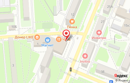 Супермаркет Калита на Орловской улице на карте