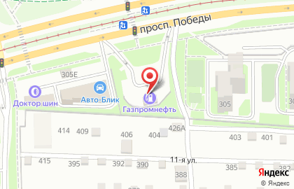Газпромнефть в Челябинске на карте