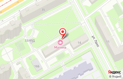 Салон красоты Малина в Красногвардейском районе на карте