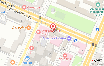 Воронежский центр микрохирургии глаза на карте