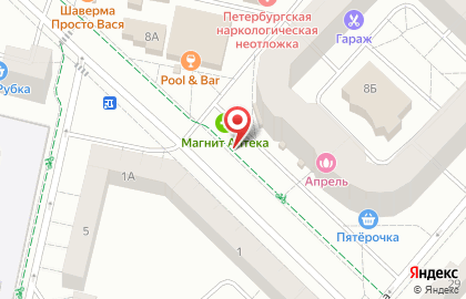 Супермаркет Магнит на улице Хохлова, 8 на карте