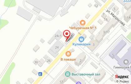 Пансионат для пожилых «Исток» на карте