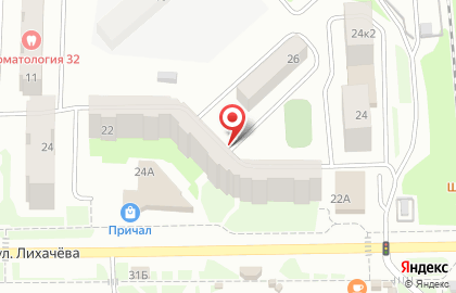 Фаворит-Окно, ЗАО Курьер на улице Лихачёва на карте