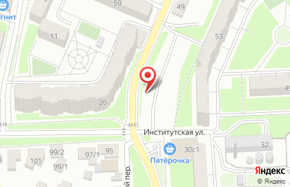 Автостоянка в Брянске на карте