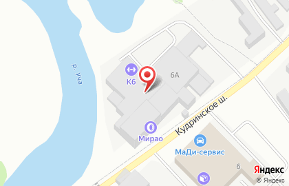 Частное охранное предприятие Барьер-2000 на Кудринском шоссе на карте