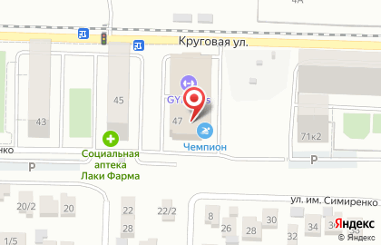 Школа паркура Fly Zone на карте