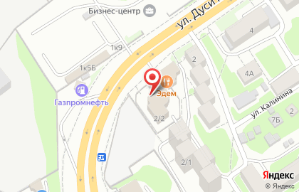 ТЦ в Новосибирске на карте