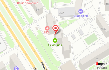 СЁМА на проспекте Фрунзе на карте