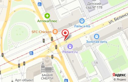 Сервисный центр Pedant.ru на улице Спешилова на карте