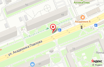 Рекламные щиты (6*3), Кировский район, Ориентир-М на улице Академика Павлова на карте