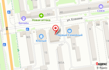 Парикмахерский магазин, ООО Вирэй-Сахалинский на улице Есенина на карте