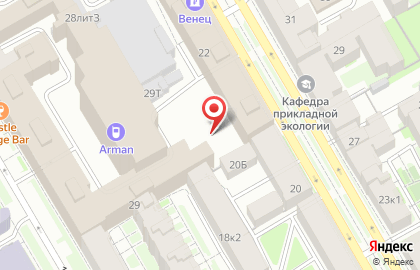 Детский сад №45, Василеостровский район на карте