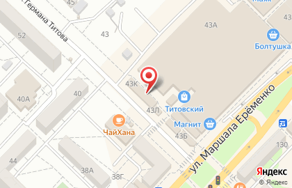 Магазин фастфудной продукции Восточная Шаурма в Краснооктябрьском районе на карте