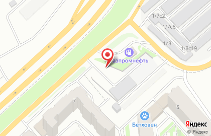 Шиномонтажная мастерская на улице Космонавтов на карте