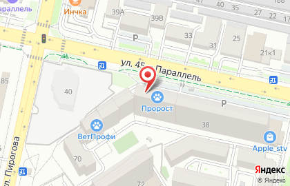 Магазин Глория в Ставрополе на карте
