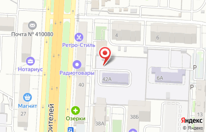 Аптека.ру на проспекте Строителей на карте
