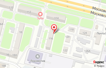 Парикмахерская Успех на Московском проспекте на карте
