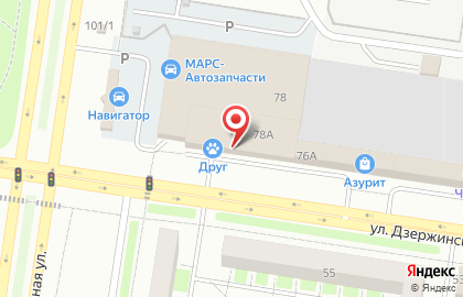 Компания по продаже и установке запчастей для китайских, европейских и японских автомобилей АвтоМирТорг в Автозаводском районе на карте