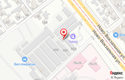 Авторассвет на карте