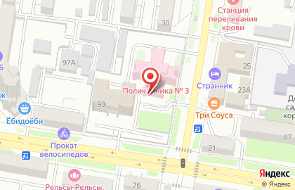Медицинский центр КТ-Центр на Театральной улице на карте